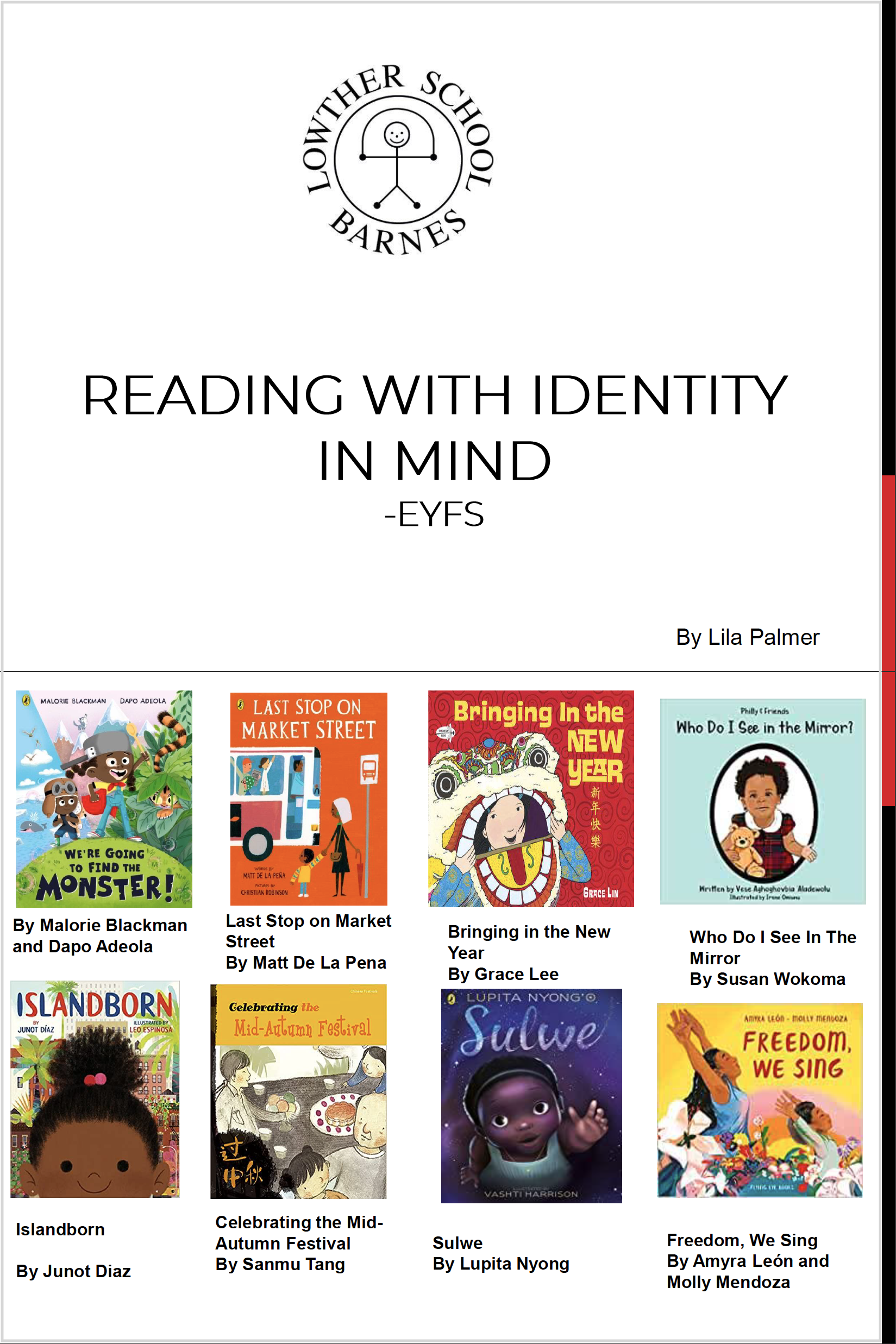 EYFS Reading with identity in mind PDF link